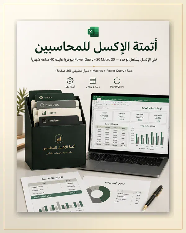 أتمتة الإكسل — الباكدج
